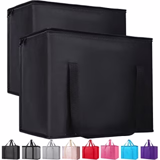 Bodaon 2-Pack Insulated Reusable Grocery Bags