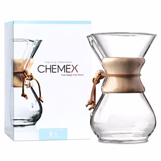 Chemex Pour-Over Glass Coffee Maker Classic Series