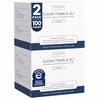 Clean Skin Club Clean Towels XL (2-Pack)