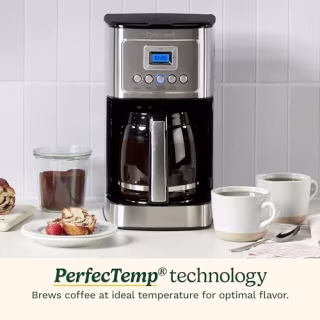 Cuisinart Coffee Maker, Programmable, 14-Cup Glass Carafe, DCC-3200