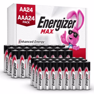 Energizer AA and AAA Batteries (48 Count)
