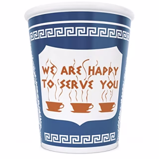Exception Lab Ceramic Greek Coffee Cup