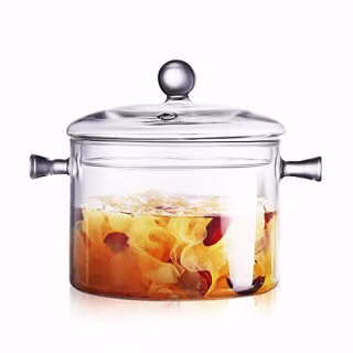 Leaves and Trees Y Glass Simmer Pot