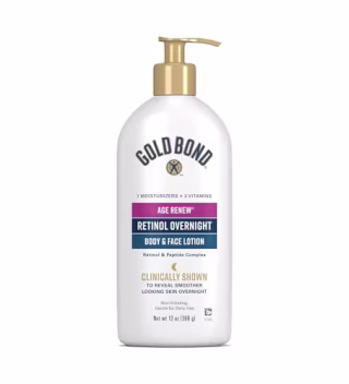 Gold Bond Age Renew Retinol Overnight Body & Face Lotion