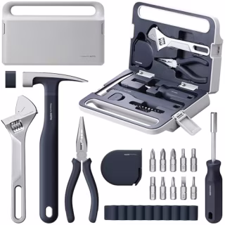 Hoto 16-Piece Home Toolkit