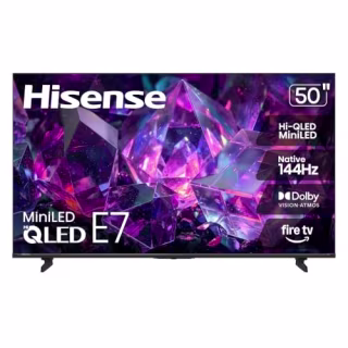 Hisense 50-Inch E7 Cinema Series Hi-QLED Mini-LED 4K TV