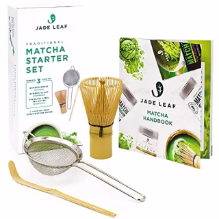Jade Leaf Traditional Matcha Whisk Set