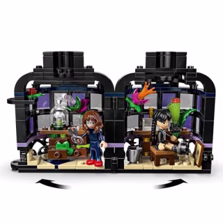 Lego Wednesday Black Dahlia Flower Building Set