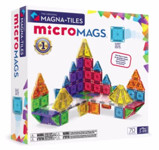 Magna-Tiles MicroMags Deluxe Magnetic Construction Set