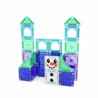 MAGNA-TILES microMAGS Winter Wonder Travel Set 