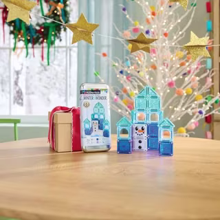 MAGNA-TILES microMAGS Winter Wonder Travel Set 