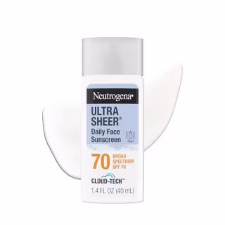 Neutrogena Ultra Sheer Daily Face Sunscreen SPF 70