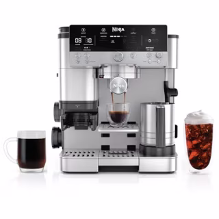 Ninja Luxe Café Premier 3-in-1 Espresso Machine, Drip Coffee & Cold Brew