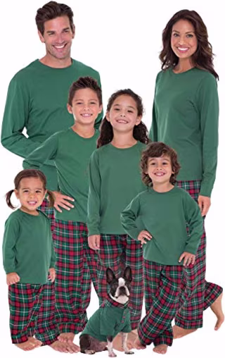 PajamaGram Holiday Matching Family Pajamas