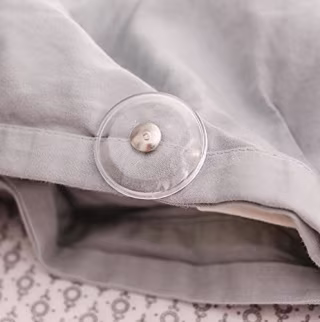 Pinion Pins Clear Magnetic Duvet Clips with Magnetic Key