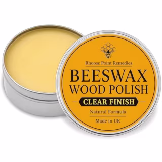 Rhoose Point Remedies Beeswax Wood Polis
