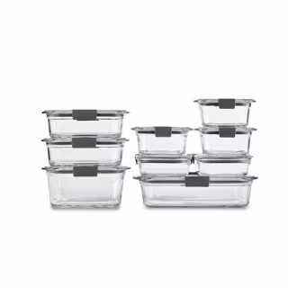 Rubbermaid Brilliance Glass Food Storage