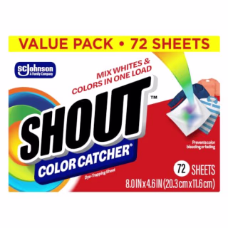 Shout Color Catcher Dye-Trapping Laundry Sheets