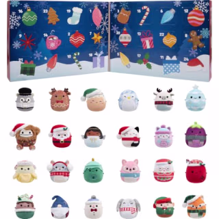Squishmallows Original 24-Day Micromallows Holiday Plush Advent Calendar