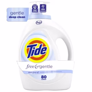 Tide Free & Gentle Liquid Laundry Detergent