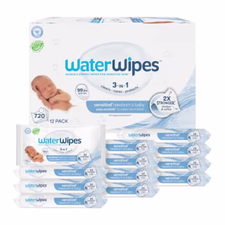 WaterWipes Sensitive+ Newborn & Baby Wipes