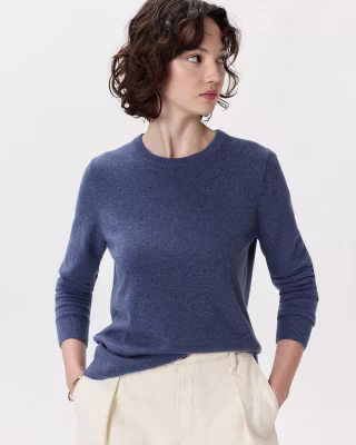Quince Mongolian Cashmere Crew Neck Sweater