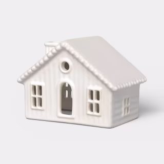 Threshold Beaded Ceramic House