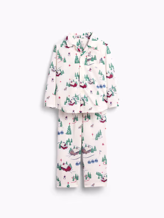 Gap Ski Print Relaxed PJ Set