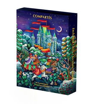 Compartés Enchanted Castle Chocolate Advent Calendar