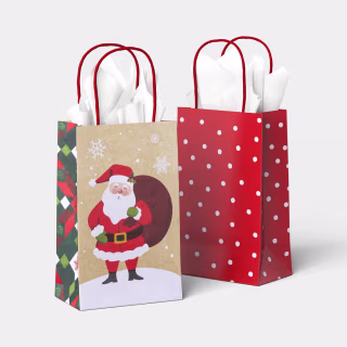 Wondershop Christmas Extra Small Gift Bags (10 Count)