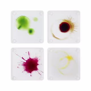 Oops! Recycled Acrylic Coasters (Set of 4)