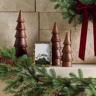 Threshold designed with Studio McGee Carved Wood Tree