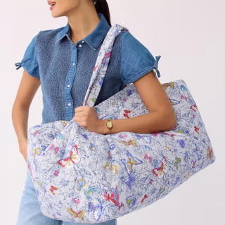 Vera Bradley Outlet Cotton Outlet XL Travel Duffel Bag