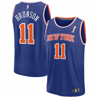 Jalen Brunson New York Knicks Adult Icon Jersey