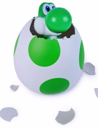 Super Mario Hatchin' Yoshi Interactive Figure