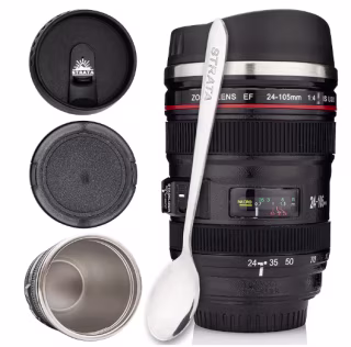Srata Cups Camera Lens Coffee Mug