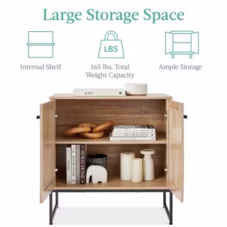 Best Choice Products 2-Door Storage Cabinet