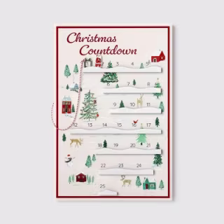 Threshold Christmas Village Countdown Calendar