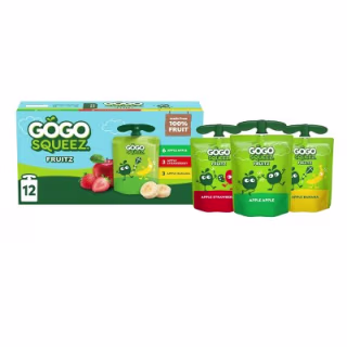 GoGo Squeez Applesauce and Fruit Puree Variety Pack