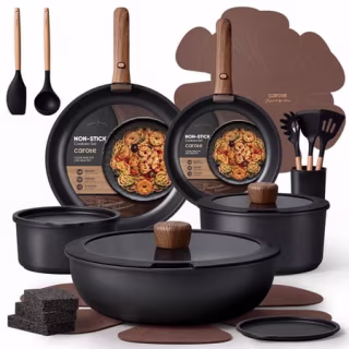 Carote 24-Piece Nonstick Cookware Set