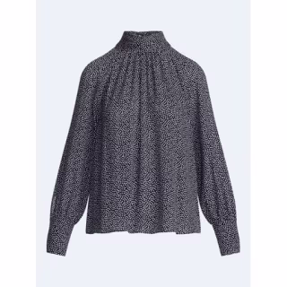 Scoop Tie Back Blouse