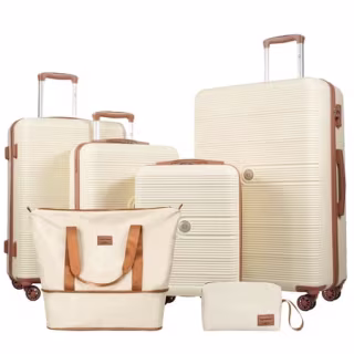 Travelhouse 6-Piece Hardshell Luggage Set