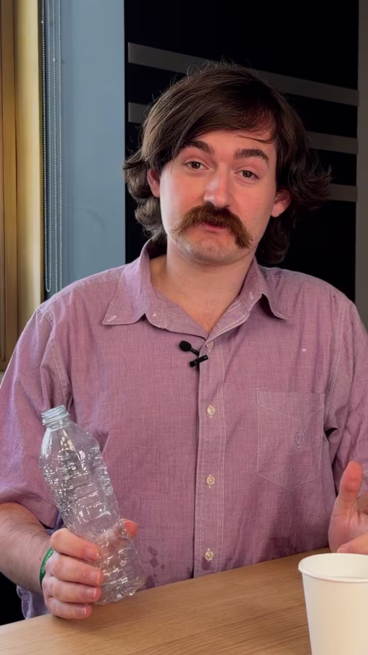 Does one question for AI waste a bottle of water?