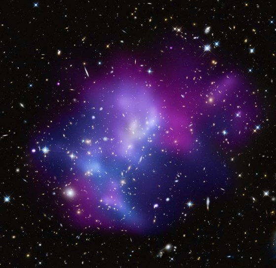 Image: Galaxy cluster