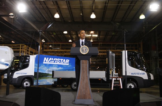 Image: President Obama speaks on the economy