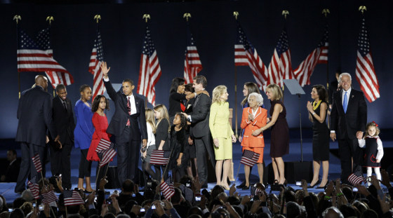 Image: Barack Obama, Michelle Obama, Joe Biden, Jill Biden