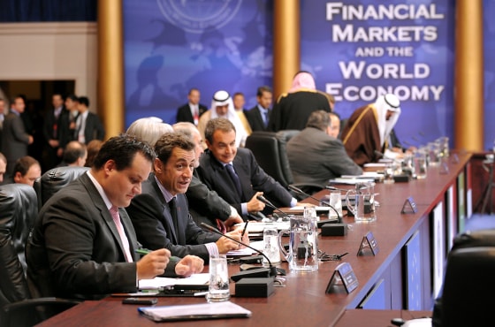 World leaders pledge to revive global economy