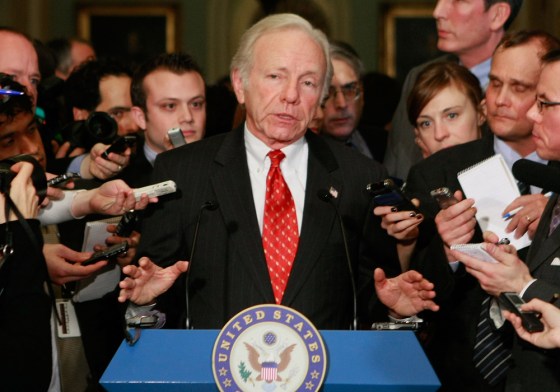Image: Sen. Joe Lieberman