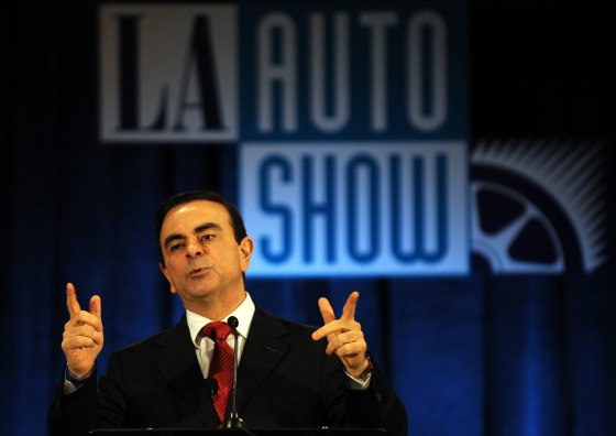 Image: Carlos Ghosn, President and CEO of Renault and Nissan