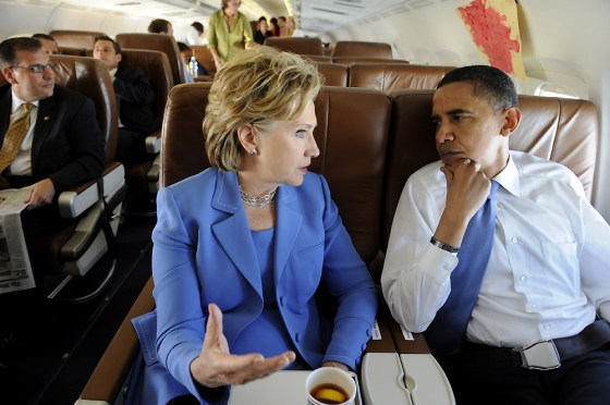 Image: Hillary Clinton, Barack Obama
